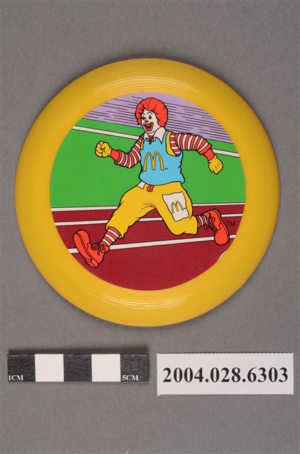 麥當勞麥當勞叔叔飛盤玩具 (共4張)