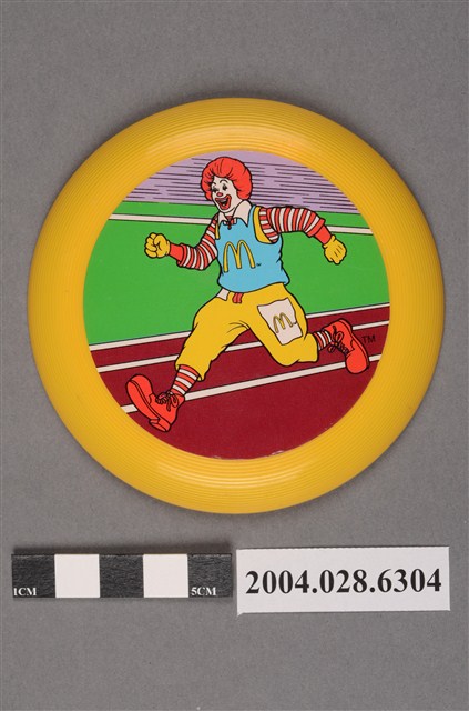 麥當勞麥當勞叔叔飛盤玩具 (共4張)