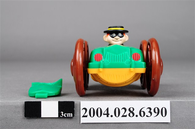 麥當勞漢堡神偷反斗跑車玩具 (共10張)