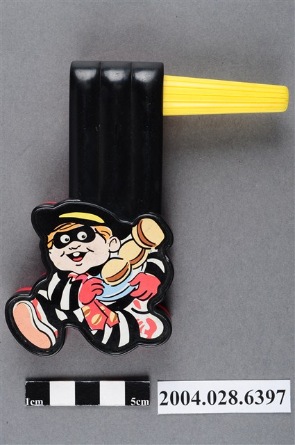 麥當勞漢堡神偷節奏鈴玩具 (共4張)