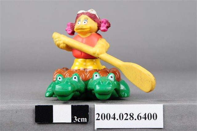 麥當勞大鳥姐姐鱷魚船玩具 (共10張)