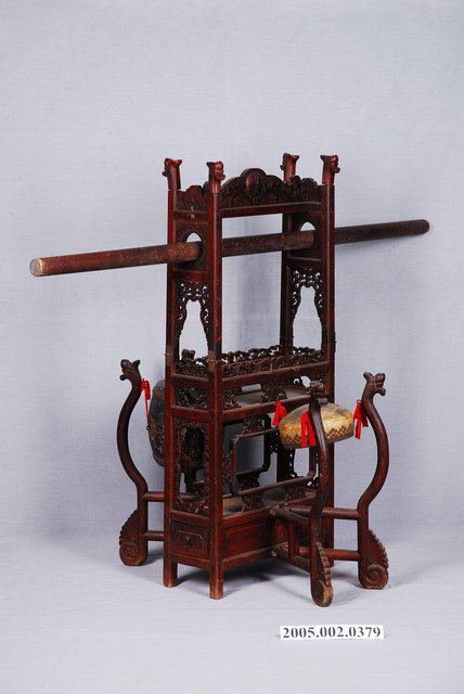 樹仔腳錦樂軒鼓架1組 (共1張)