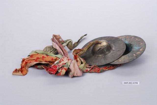 銅製鈸一對 (共1張)