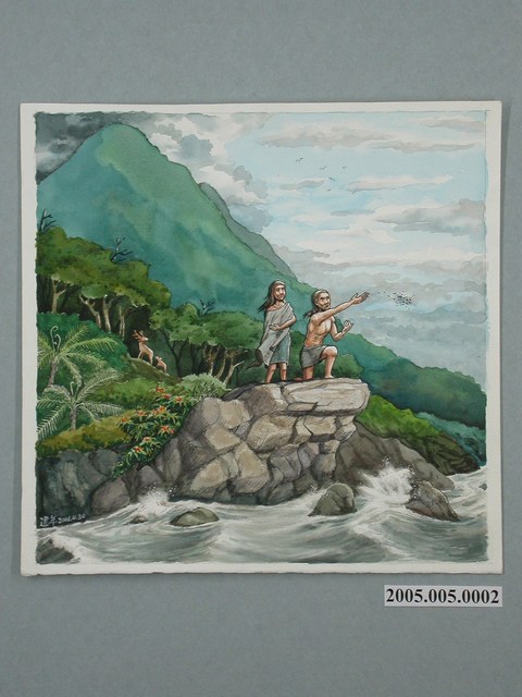 陳建年《男祖先拋土入海》 (共1張)