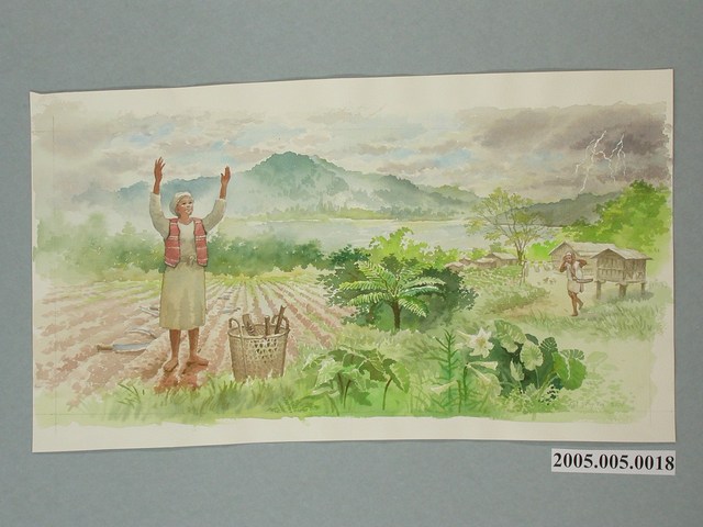 賴英澤《雷女施法耕作》 (共1張)