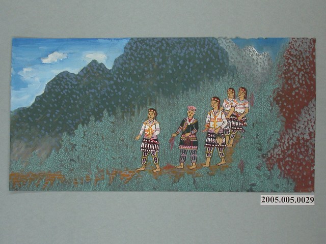 陳景生《阿美族人挾持阿朵兒》 (共1張)