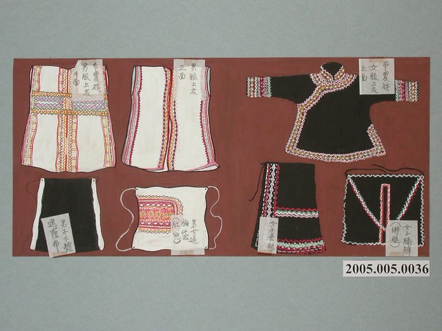 陳景生《布農服飾》 (共1張)