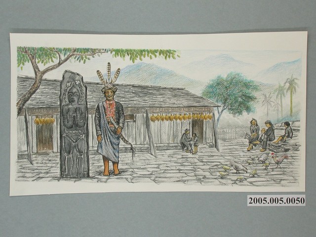 見維巴里《石板屋及頭目》 (共1張)