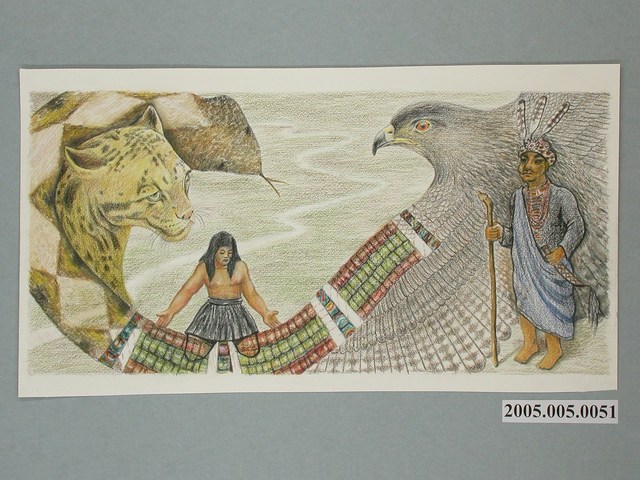 見維巴里《雄鷹、雲豹、百步蛇》 (共1張)