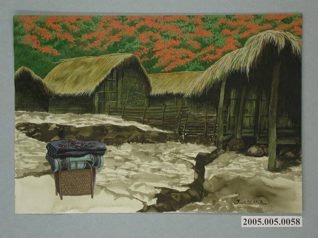 陳俊傑《草屋和祖靈籃》 (共1張)