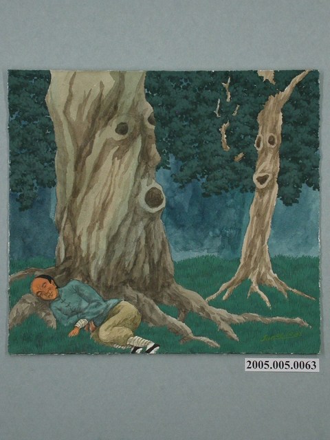 陳俊傑《清人睏睡》 (共1張)