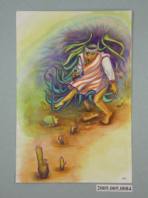 瑁瑁‧瑪邵《柴薪逃跑》 (共1張)