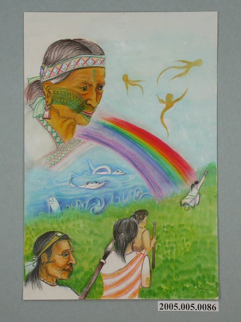 瑁瑁‧瑪邵《老人彩虹橋》 (共1張)