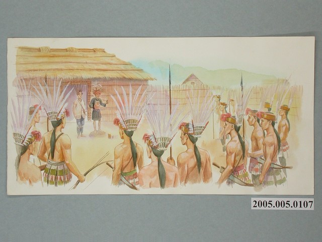 林順道《勇士聽訓》 (共1張)