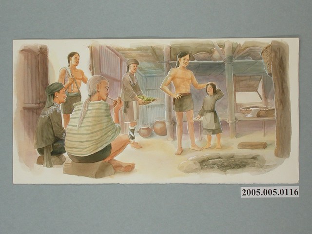 林順道《小女孩看弟弟長成大人》 (共1張)