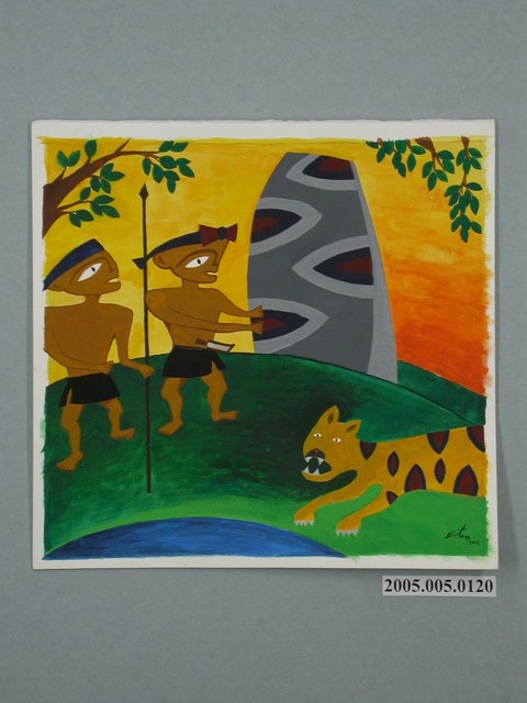 伊誕‧巴瓦瓦隆《兩兄弟和雲豹》 (共1張)