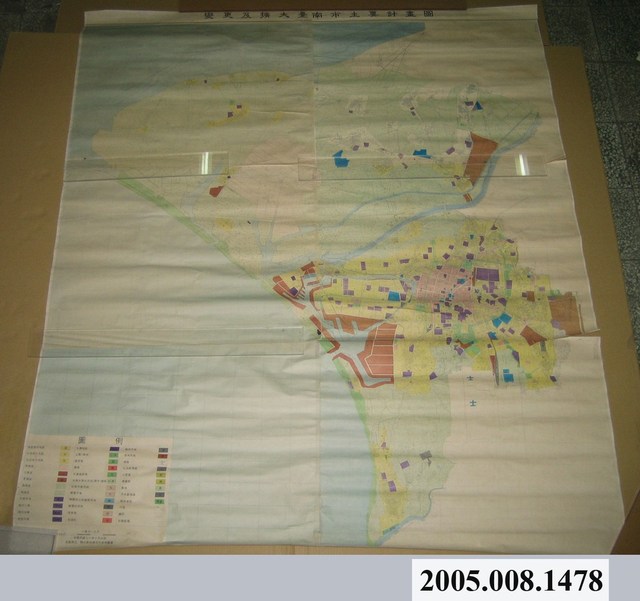 臺南市都市發展局〈一萬分一變更及擴大臺南市主要計畫圖〉 (共2張)