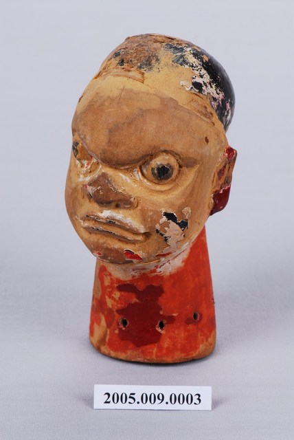 紅花仔布袋戲偶頭 (共3張)