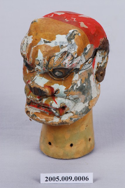 山怪頭布袋戲偶頭 (共3張)