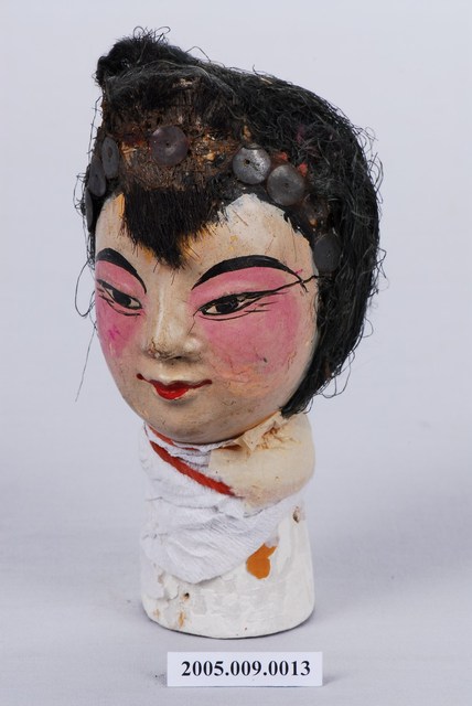 旦頭布袋戲偶頭 (共3張)