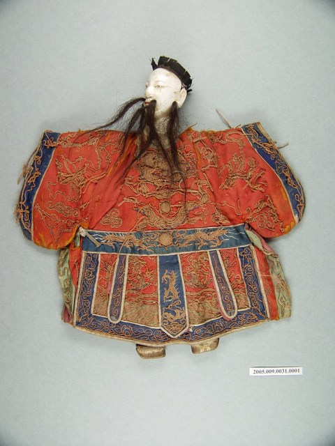 老生布袋戲偶 (共2張)