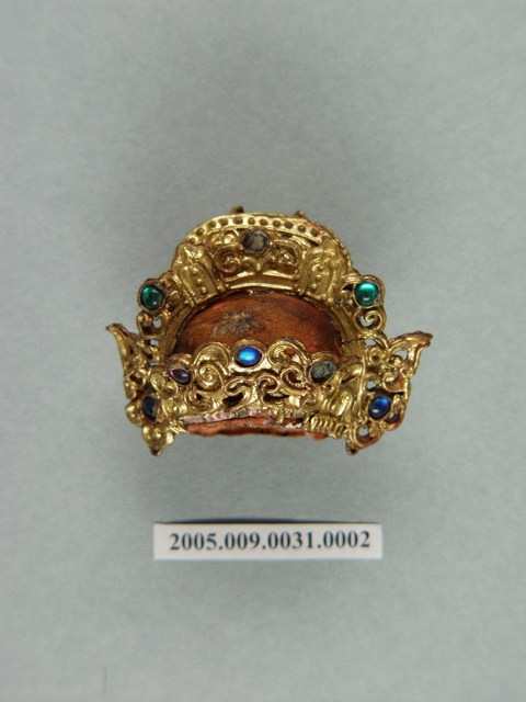 布袋戲偶老生帽配件 (共2張)