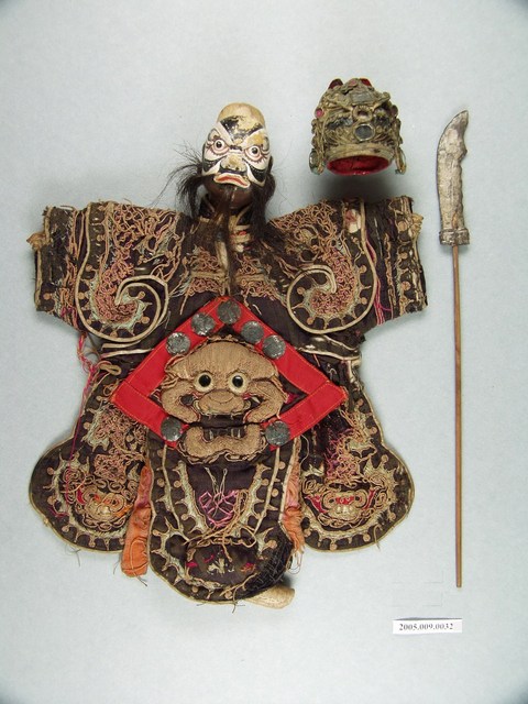 黑戰甲黑大莊布袋戲偶 (共1張)