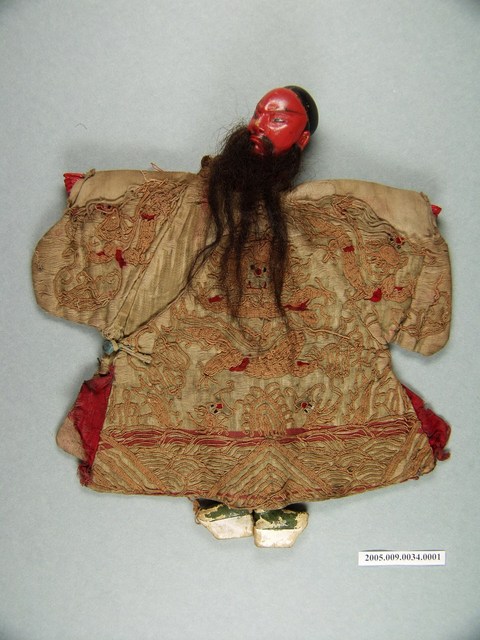 關公布袋戲偶 (共2張)