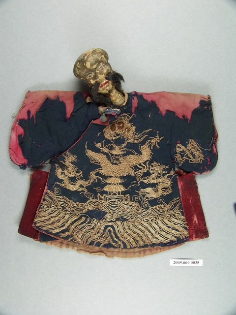 藍龍袍國老布袋戲偶 (共2張)