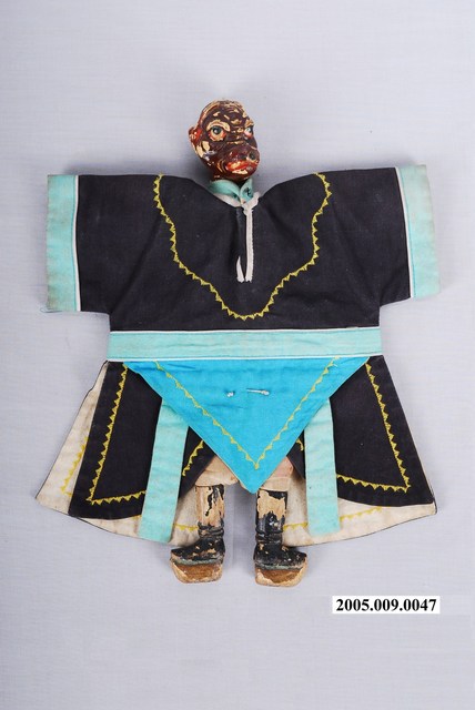 武衣豬頭布袋戲偶 (共2張)