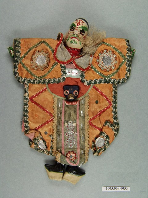 土黏香布袋戲偶 (共2張)