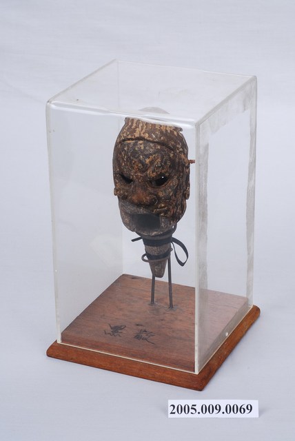 清代泉州製作的原鄉傀儡戲偶頭 (共3張)