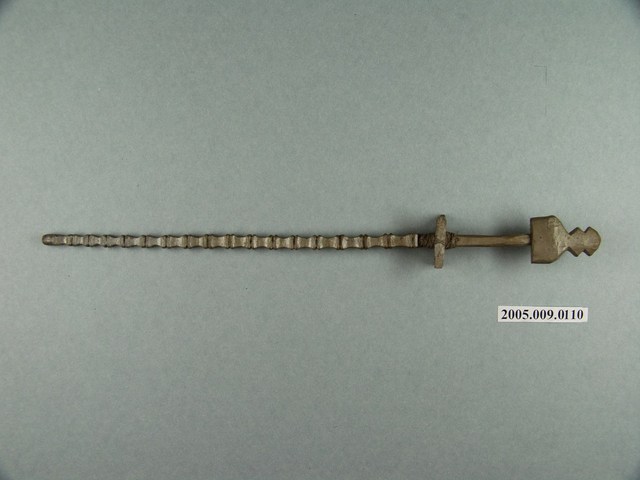 傀儡戲道具硬鞭 (共2張)