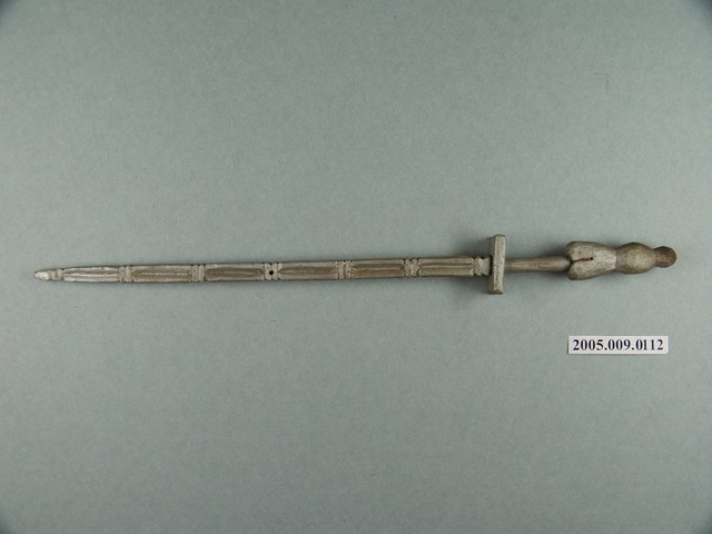 傀儡戲道具硬鞭 (共2張)