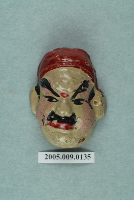 土黏香戲偶人像偶頭半成品 (共2張)