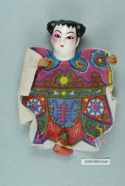 土黏香戲偶人像女偶 (共2張)