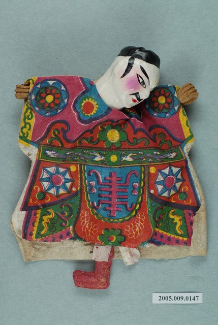 土黏香戲偶人像男偶 (共2張)