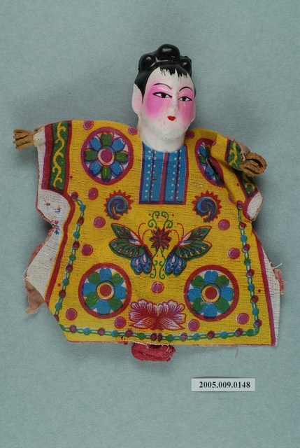 土黏香戲偶人像女偶 (共2張)