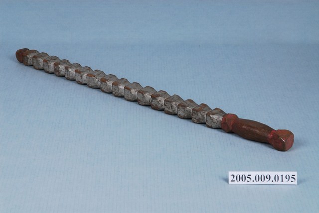 子弟戲兵器木製打神鞭 (共3張)