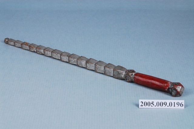 子弟戲兵器木製打神鞭 (共3張)