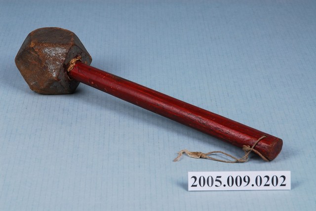 子弟戲兵器木製金鎚 (共3張)