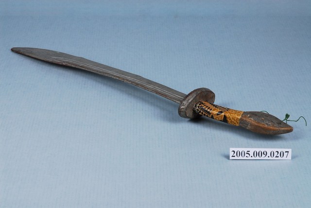 子弟戲兵器木製帶柄刀 (共3張)