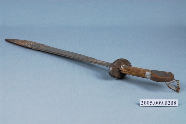 子弟戲兵器木製帶柄刀 (共3張)