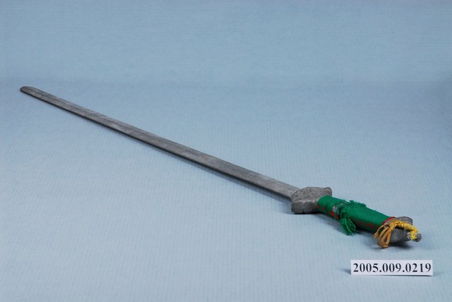 子弟戲兵器金屬製帶柄劍 (共3張)