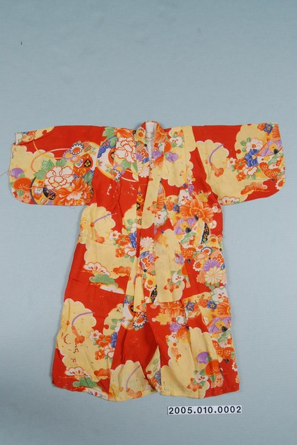 多彩印花兒童和服 (共4張)