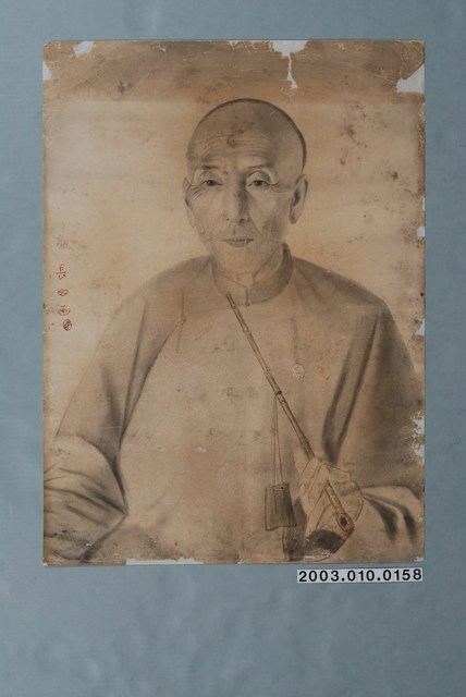 日治時期新埔紳士半身畫像 (共3張)