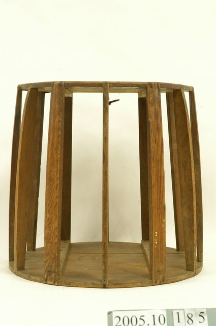 大型竹簍製造木胎 (共5張)