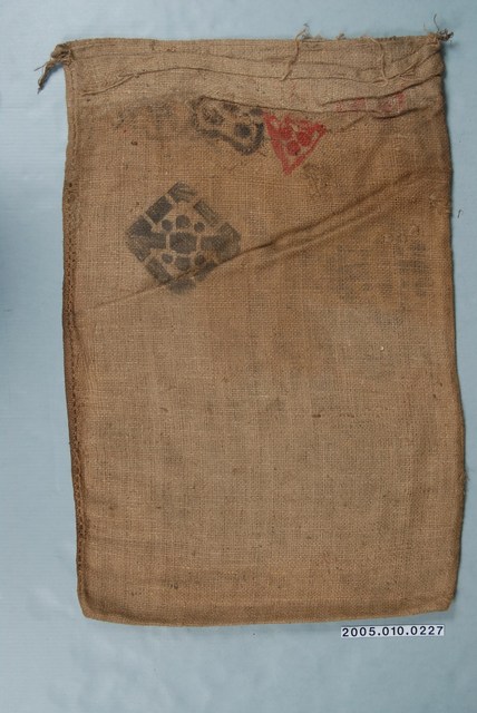 臺灣總督府米穀局麻袋 (共1張)