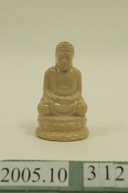 公館窯瓷質佛像 (共2張)