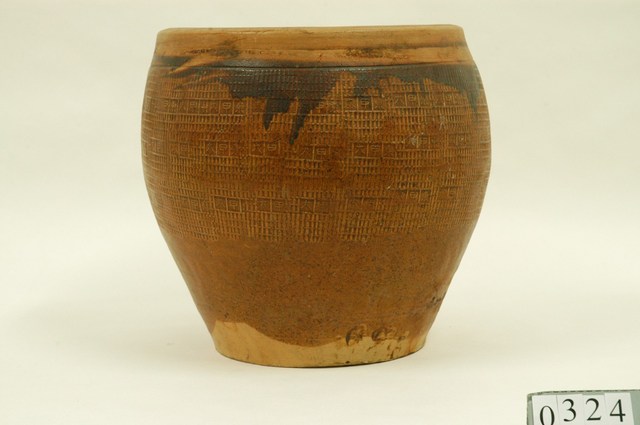 大甲東窯黃褐釉小水罐 (共2張)